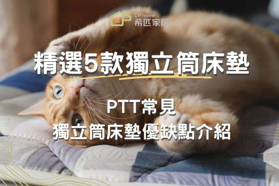 精選5款獨立筒床墊！PTT常見獨立筒床墊優缺點介紹